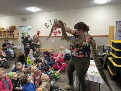 Group activities and social learning at childcare center